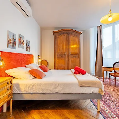 Apartamento Logis Marybail, Elégant Avec Terrasse Dans Immeuble Art Déco, Près De La Gare Et Du Centre-ville à