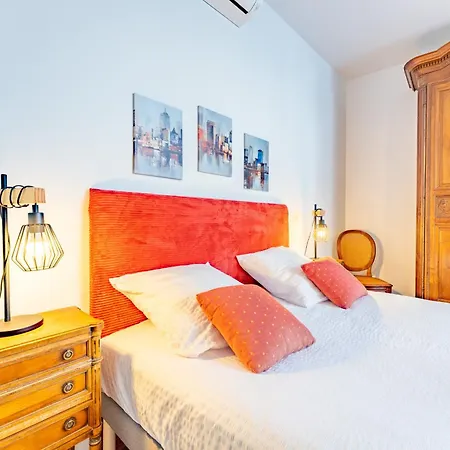 Logis Marybail, Elégant Avec Terrasse Dans Immeuble Art Déco, Près De La Gare Et Du Centre-ville à