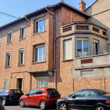 Apartamento Logis Marybail, Elégant Avec Terrasse Dans Immeuble Art Déco, Près De La Gare Et Du Centre-ville à *